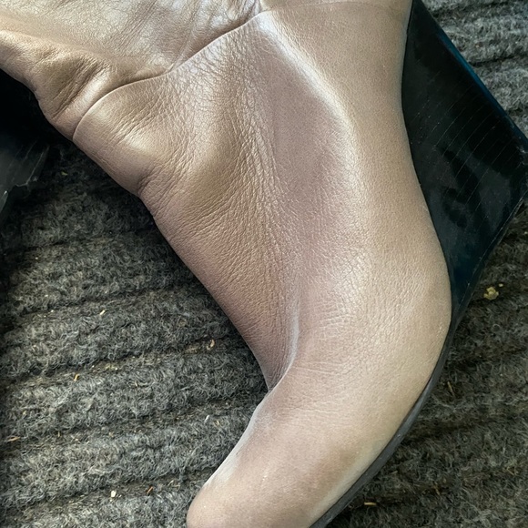 Guess leather wedge boots - Picture 2 of 4